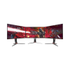 monitor 27" gaming backlight led ips, resolución 1920 x 1080p 144hz, con entradas de video vga / hdmi / displayport . bisel ultra delgado. compatible con vesa
