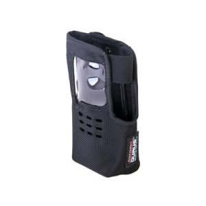 funda de nylon con lazo cinto, correa en antena y visor frontal para radios kenwood nx 200gk/ 300gk.