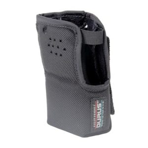 funda de nylon con lazo para cinto y correa en antena, para radios kenwood nx 220k, nx 320k y nx 320k4.