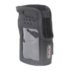 funda de nylon, lazo cinto, correa en antena y amplio visor frontal para nx 220k3, nx 320k3 y nx 320k6.