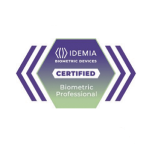 certificado idemia profesional biométrico , membresía de 2 años con acceso al módulo de ventas 24/7 a la plataforma de aprendizaje de dispositivos biométricos de idemia.