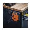 multicontacto powerbox 1, con 4 salidas 120 vca, 2 usb a / 1 usb c, luces led integradas y soporte magnético