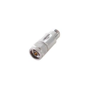 atenuador de 2 db a 2 w, conector n macho hembra, cd 4 ghz.