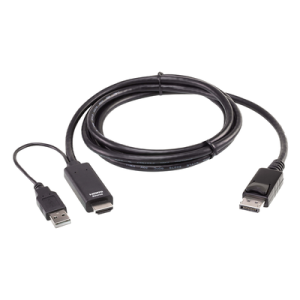 cable hdmi a displayport true 4k de 1,8 m
