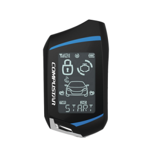 control remoto bidireccional de cuatro botones para sistemas de alarmas compustar hasta con un kilometro de alcance