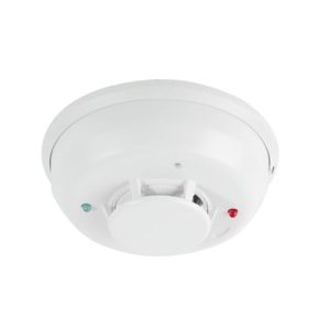 detector fotoelectrico de humo de 4 hilos con relevador y sensor de temperatura, serie i3