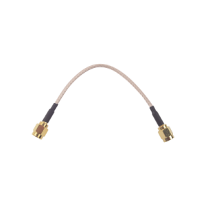 jumper y cable de red para equipo de redes inalámbricas sma macho inverso en ambos extremos.