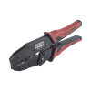 pinza ponchadora para terminales con aislamiento en cable de cobre sólido y trenzado de 10 22 awg.