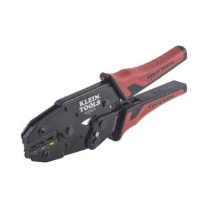 pinza ponchadora para terminales con aislamiento en cable de cobre sólido y trenzado de 10 22 awg.