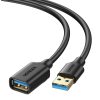 cable extensor usb 3.0 / 3 metros / macho hembra / 5 gbps / ultra durabilidad / núcleo de cobre estañado 28/22 awg / blindaje interior múltiple / ideal para teclado, mouse , etc.
