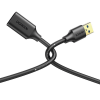 cable extensor usb 3.0 / 3 metros / macho hembra / 5 gbps / ultra durabilidad / núcleo de cobre estañado 28/22 awg / blindaje interior múltiple / ideal para teclado, mouse , etc.