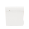 soporte de escritorio para telefono celular / ajustable de 0° a 100° / goma antiarañazos / antideslizante / amplia compatibilidad con dispositivos de 4'' a 7.9'' / plegable / abs / color blanco