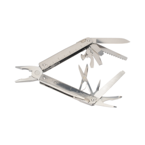 navaja victorinox multiherramienta con 37 funciones. incluye funda de nailon y accesorio bit