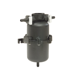 mini tanque acumulador con capacidad de hasta 0.65 litros.