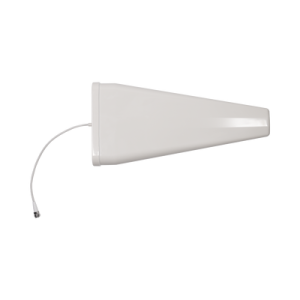 antena direccional de banda ancha de alto desempeño, 600 960 mhz / 1425 4000 mhz, conector n hembra. 50 ohm de impedancia.