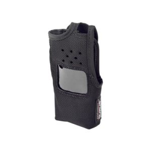 funda de nylon, clip cinto, capuchón auto adherible / botones y visor frontal / ic f3021, ic f3031, ic f3230.