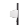 antena direccional de banda ancha de alto desempeño, 698 960 mhz / 1695 2700 mhz, conector n hembra. 50 ohm de impedancia.
