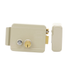 cerradura eléctrica / incluye llave / derecha/ con botón integrado /exterior