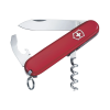 navaja victorinox de bolsillo mediana waiter con 9 funciones.