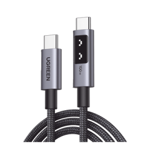cable usb c a usb c | 1 metro | carga rápida de hasta 100w | transferencia de datos 480 mbps | pd3.0 | qc4.0/3.0/2.0 | fpc | afc | protección integrada| caja de aluminio | nylon trenzado | amplia compatibilidad | color negro.