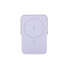 power bank inalambrico | 5000mah | 7.5w | con emojis de estado | carga rápida usb c bidireccional | pantalla tft inteligente | 13 niveles de proteccion | con holder | color purple.