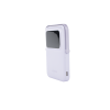 power bank inalambrico | 5000mah | 7.5w | con emojis de estado | carga rápida usb c bidireccional | pantalla tft inteligente | 13 niveles de proteccion | con holder | color purple.