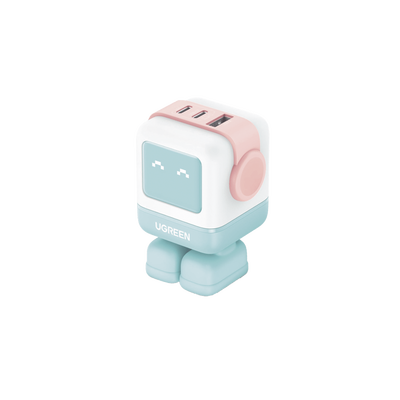 cargador robotgan de 65w serie uno | 3 puertos de carga rápida | 2 usb c | 1 usb a | pd 3.0 | qc 4.0 | carga inteligente | tecnología gan ii | zapato magnético extraíble | carcasa ignifuga | pantalla led. cargador robotgan de 65w serie uno | 3 puertos de carga rápida | 2 usb c | 1 usb a | pd 3.0 | qc 4.0 | carga inteligente | tecnología gan ii | zapato magnético extraíble | carcasa ignifuga | pantalla led.