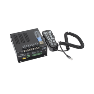 sirena vehicular h2 covert ™ de 200w de potencia, con controlador unimando de 14 botones para control de tonos, 7 salidas auxiliares y micrófono