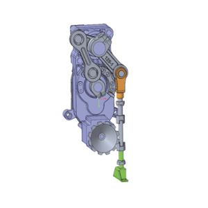 motor con mecanismo derecho para barreras hikvision ds tmg420 r