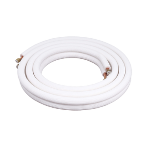 kit de tubería / 1 / 4" y 3 / 8 " / capacidad para minisplit aufit / 1 tonelada / cinta aislante / accesorios / longitud de 4 metros