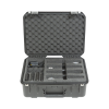 maletín plástico impermeable ip 67 de ultra resistencia (50.48 x 39.37 x 20.0 cm) (con relleno espuma).
