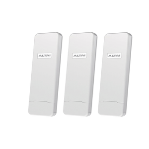 paquete de 3 puntos de acceso c1n wi fi, ptmp en 2.4 ghz , antenas sectorial de 70° de 10 dbi, hasta 800 m de cobertura, antena de 10 dbi, soporta fichas vouchers. administración en nube gratis con insight (con versión hw 4.0 en adelante