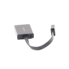 adaptador hdmi a vga / resolución 1080p / audio 3.5mm / con puerto micro usb para alimentación / plug & play / no requiere controlador / abs / flexible y duradero