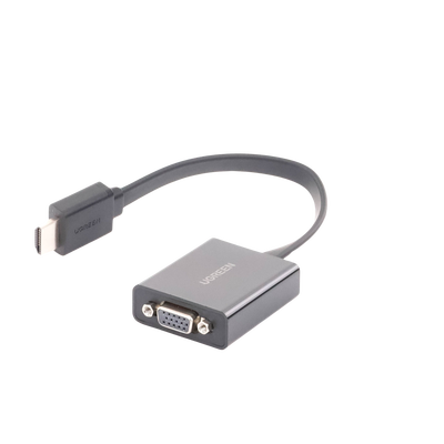 adaptador hdmi a vga / resolución 1080p / audio 3.5mm / con puerto micro usb para alimentación / plug & play / no requiere controlador / abs / flexible y duradero adaptador hdmi a vga / resolución 1080p / audio 3.5mm / con puerto micro usb para alimentación / plug & play / no requiere controlador / abs / flexible y duradero