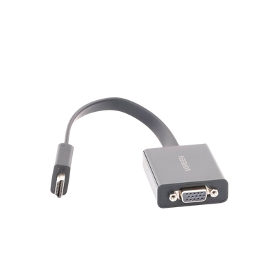 adaptador hdmi a vga / resolución 1080p / audio 3.5mm / con puerto micro usb para alimentación / plug & play / no requiere controlador / abs / flexible y duradero adaptador hdmi a vga / resolución 1080p / audio 3.5mm / con puerto micro usb para alimentación / plug & play / no requiere controlador / abs / flexible y duradero
