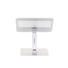 soporte de aluminio para laptop | ajustable 180° | soporta laptops de 10 a 17.3''| capacidad de carga 5kg | excelente estabilidad | diseño para alta disipación de calor | altura y angulo ajustable | plegable y portátil.