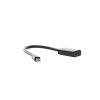 convertidor mini display port a hdmi / 4k@30hz / thunderbolt / blindaje interno múltiple / carcasa abs / longitud de 25 cm