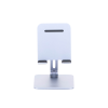 soporte de aluminio para ipad & tablet | plegable |angulo ajustable de 180° y 270° | base antideslizante | protección de silicona | amplia compatibilidad con dispositivos de 7.9'' a 12.9'' | aluminio solido | color gris