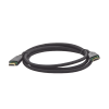 cable hdmi 2.0 de nylon trenzado / 1.5 m / 4k@60hz / hdr / 3d / hec (canal ethernet hdmi) / arc (canal de retorno de audio / color profundo de 48 bits / audio de 32 canales / hdcp 2.2 /audio dts: x / 18 gbps / blindaje de 4 capas