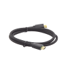 cable hdmi 2.0 de nylon trenzado / 1.5 m / 4k@60hz / hdr / 3d / hec (canal ethernet hdmi) / arc (canal de retorno de audio / color profundo de 48 bits / audio de 32 canales / hdcp 2.2 /audio dts: x / 18 gbps / blindaje de 4 capas