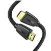 cable hdmi 2.0 de nylon trenzado / 2 m / 4k@60hz / hdr / 3d / hec (canal ethernet hdmi) / arc (canal de retorno de audio / color profundo de 48 bits / audio de 32 canales / hdcp 2.2 /audio dts: x / 18 gbps / blindaje de 4 capas
