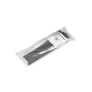 kit de 50 corbatas para cable heliax de 1/4" a 1/2" resistente al agua. tipo mariposa.