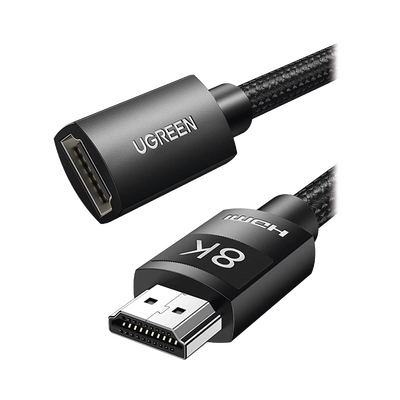 cable de extensión hdmi 8k | 1 metro | macho a hembra | hdmi 2.1 | 8k@60hz | núcleo de cobre puro 28awg | soporta la conexión de hasta 3 metros de largo en hdmi 2.1 cable de extensión hdmi 8k | 1 metro | macho a hembra | hdmi 2.1 | 8k@60hz | núcleo de cobre puro 28awg | soporta la conexión de hasta 3 metros de largo en hdmi 2.1