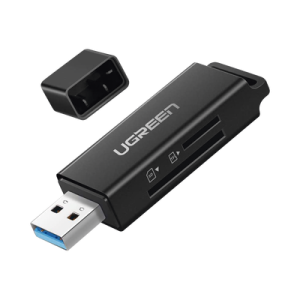 lector de tarjetas sd portátil usb 3.0 de doble ranura / adaptador de tarjeta de memoria flash concentrador para tf sd micro sd sdxc sdhc mmc rs mmc micro sdxc micro sdhc uhs i