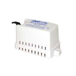 switch rápido para control de bombas de achique con cubierta para protección de residuos.