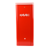 cubierta o gabinete color rojo para barrera b680h
