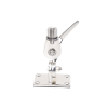 montaje rotativo de acero inoxidable, 4 posiciones, rosca estándar 1” 14