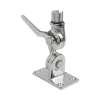 montaje rotativo de acero inoxidable, 4 posiciones, rosca estándar 1” 14