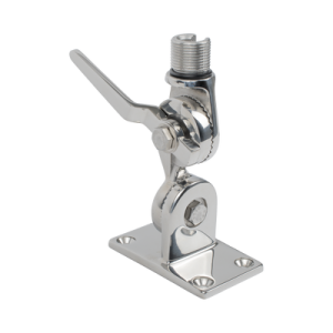 montaje rotativo de acero inoxidable, 4 posiciones, rosca estándar 1” 14