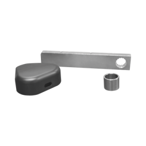 enganche o tasca para brazo rectangular de barreras faac 620 y faac 615